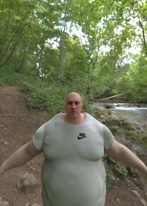 male fat highest